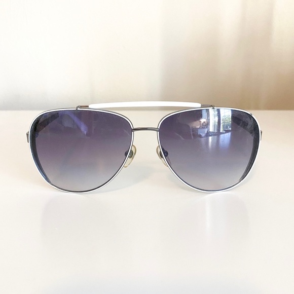 Michael Kors Accessories - VINTAGE Kendall White & Gunmetal Sunglasses